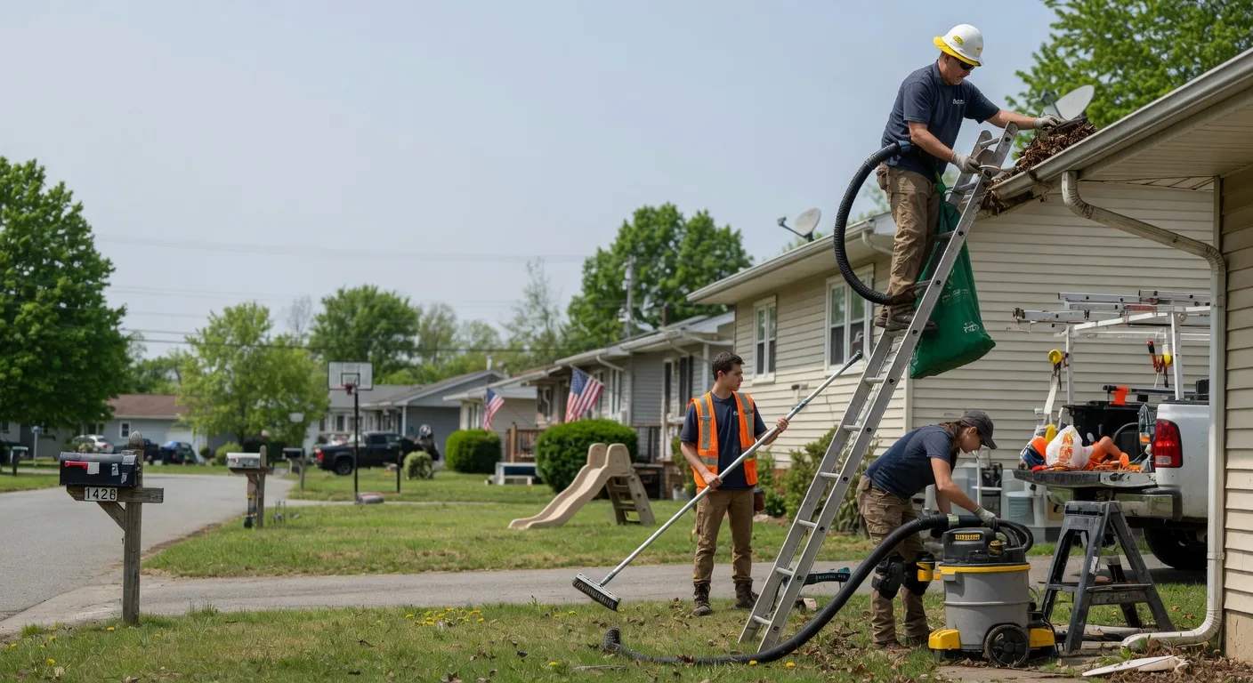 Gutter Installation in Hustle, VA near me